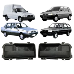 Par Maçaneta Interna Fiat Uno Elba Fiorino Prêmio 1984/1994