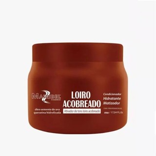 Mairibel Máscara Matizadora Loiro Acobreado 8.44 Hidraty 250g em Oferta na Shopee