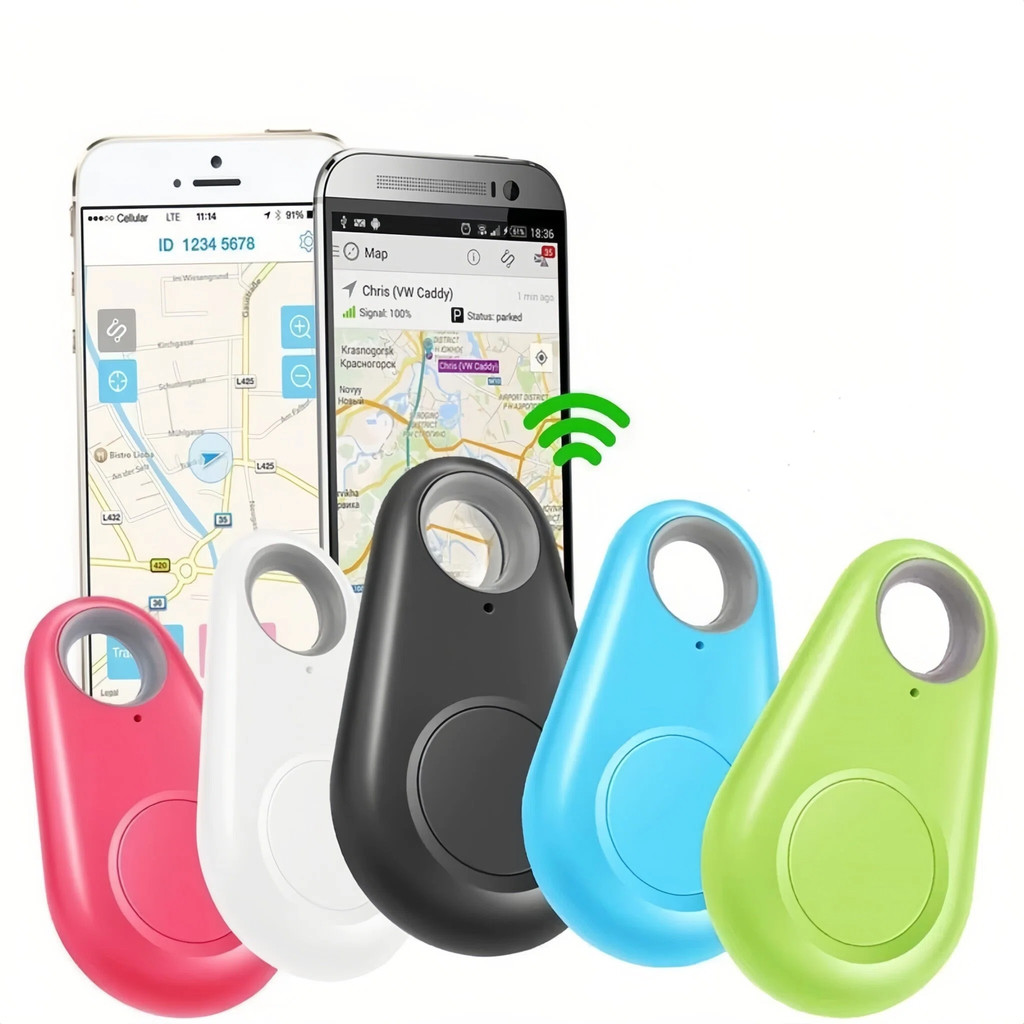 Inteligente Chaveiro Rastreador GPS - Localizador de Alta Precisão Antiperda