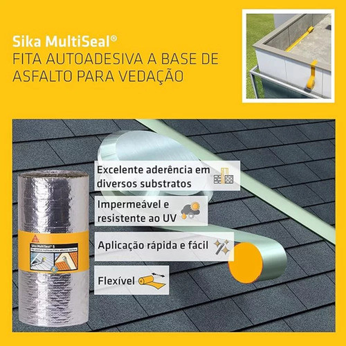 Sika Sikaseal-423 Fita Multiseal 50 Cm X 10 M — imagem 2 de 2