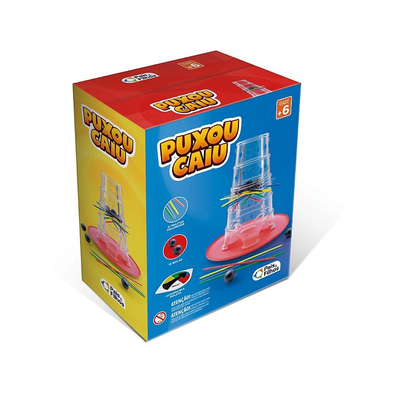 Jogo Puxou Caiu - 7919371 - Pais e Filhos