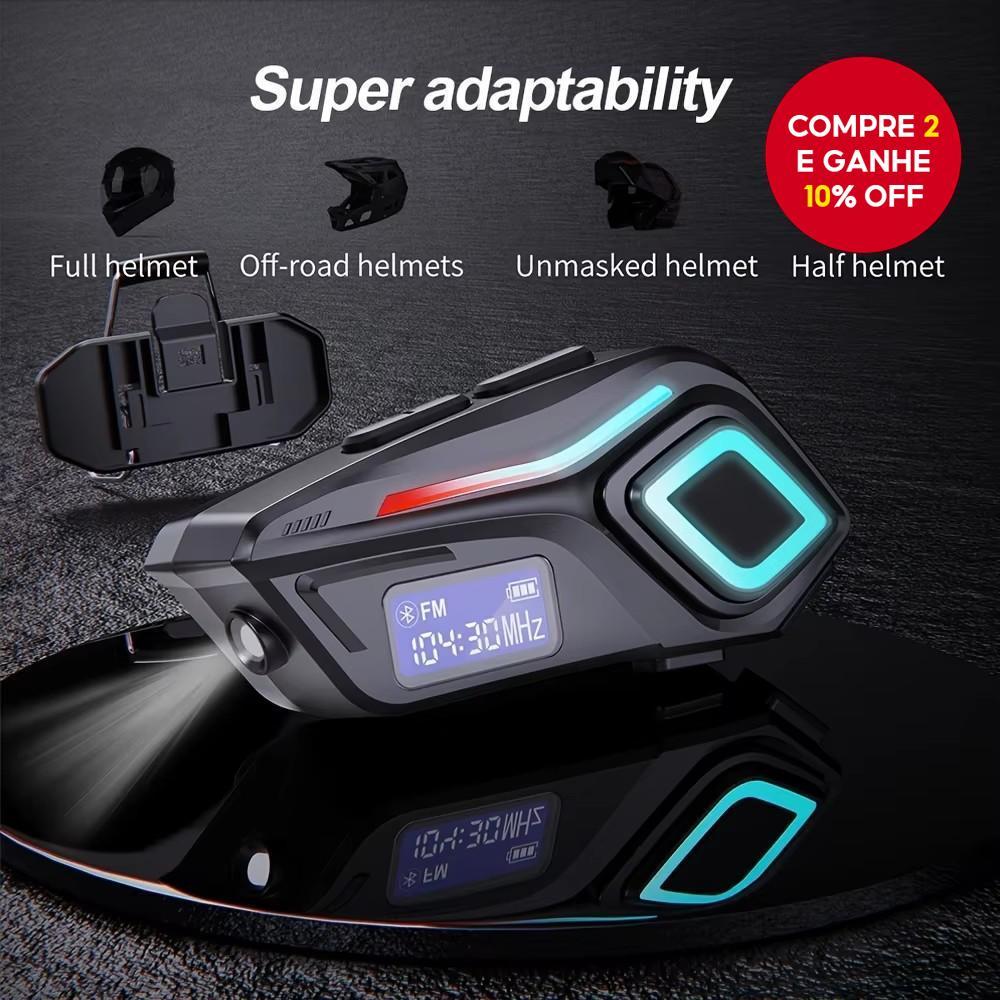 IP8 à prova d'água Headset Bluetooth para capacete K08 com som HD, fones de ouvido para capacete de motocicleta, IP8 à prova d'água Headset Bluetooth para capacete K08 com som HD, fones de ouvido para capacete de motocicleta,