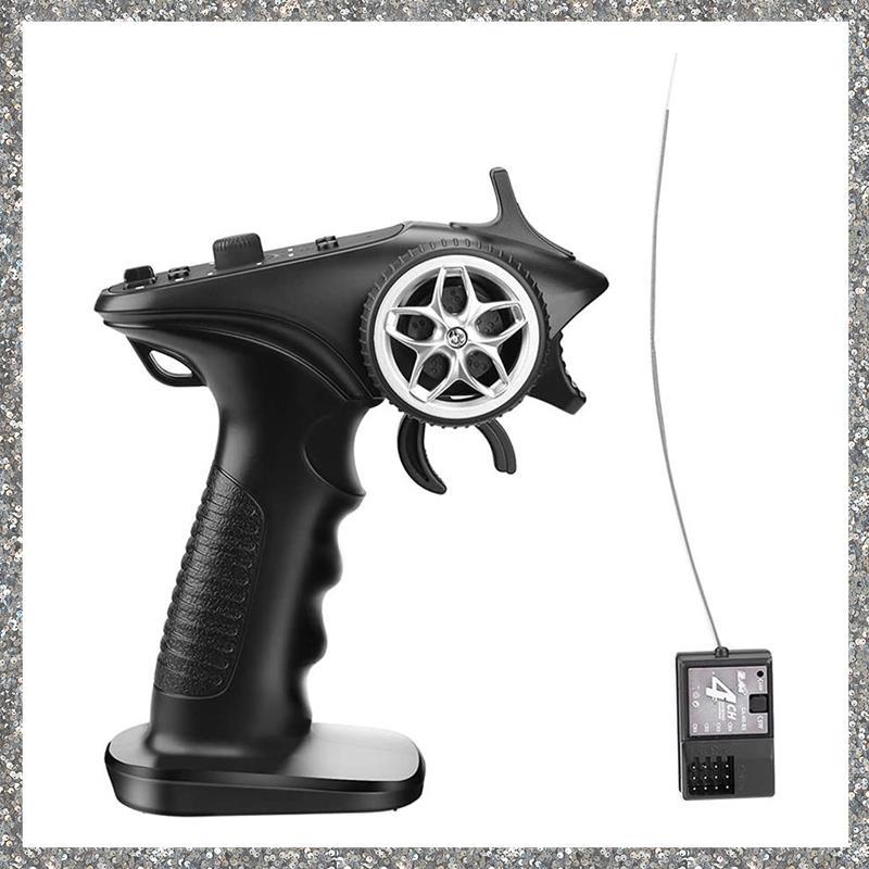 GA-4H-TX TX4 2.4GHz 4CH Sistema De Rádio Transmissor Controlador Controle Remoto Com Receptor Para RC Carro Barco Tanque