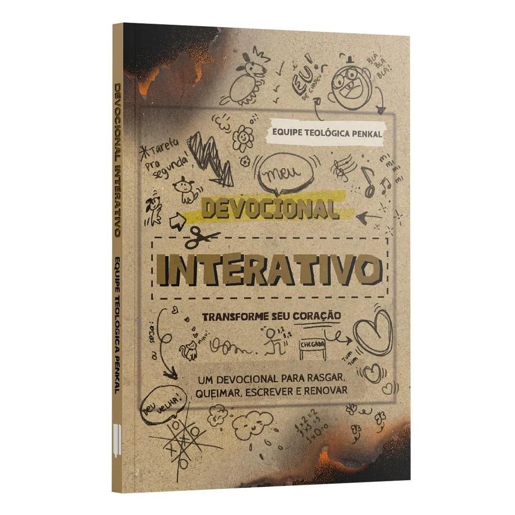 Devocional Interativo | Um devocional para rasgar, queimar, escrever e renovar em Oferta na Shopee