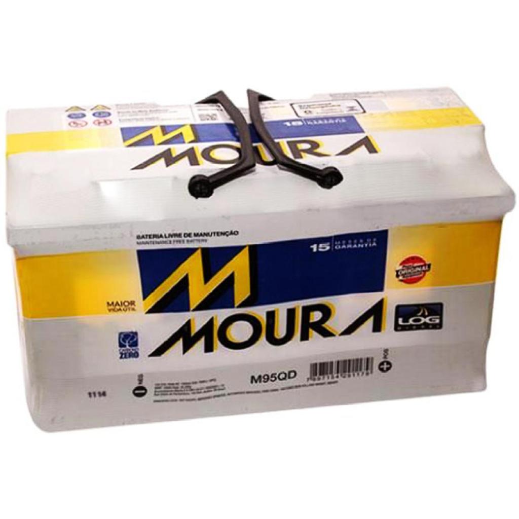 Bateria 95Ah Audi R8 2007 a 2015 Moura M95QD
