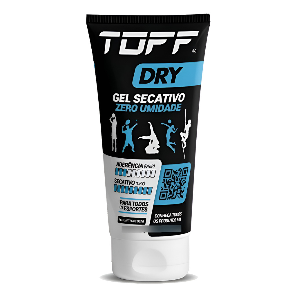 Gel Secativo Para Mãos Toff Dry 60g Todos Os Esportes