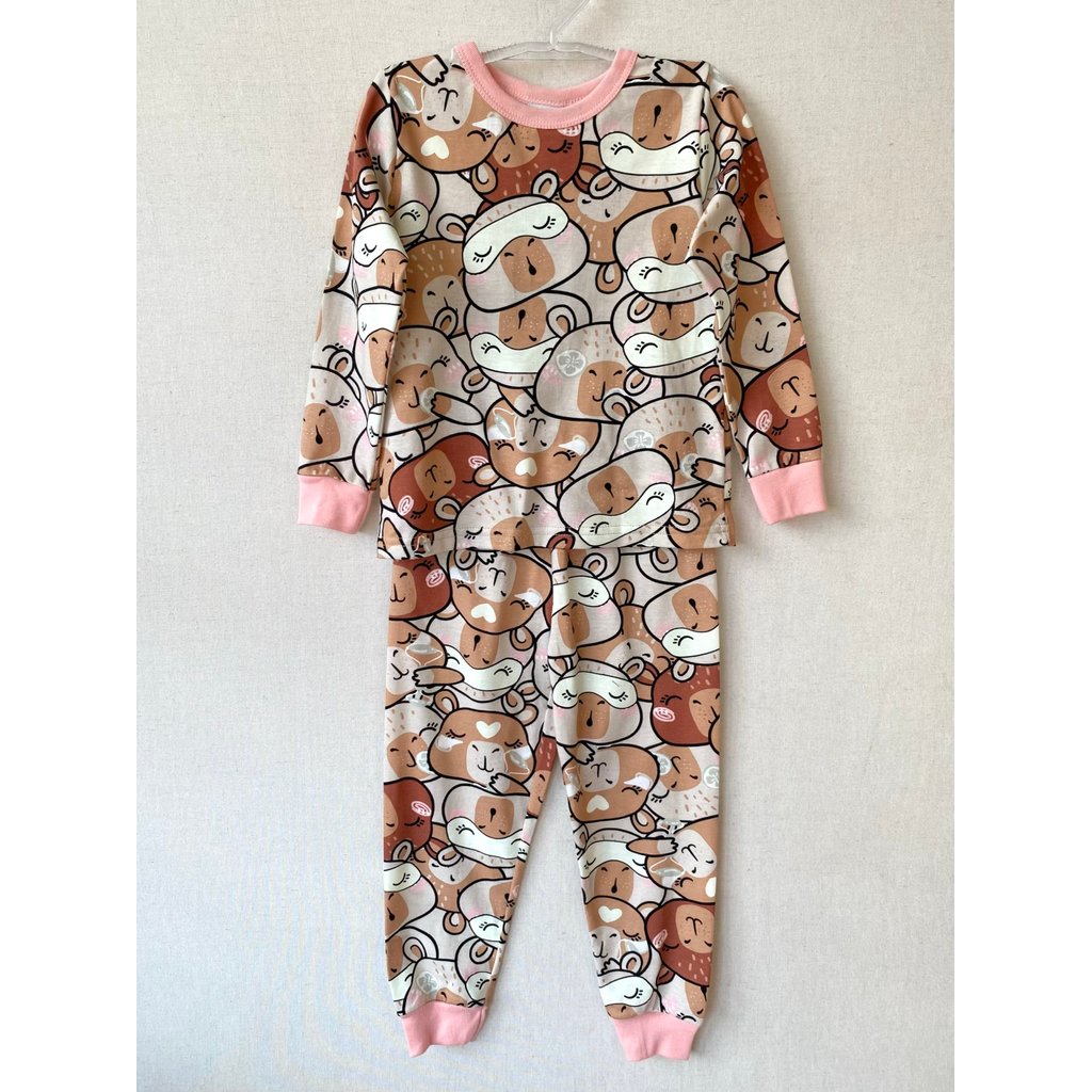Pijama Longo Estampado Capivara - 19583