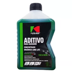 Aditivo para Radiador Orgânico Concentrado Long Life Verde Flex Diesel Koube - 1 Litro