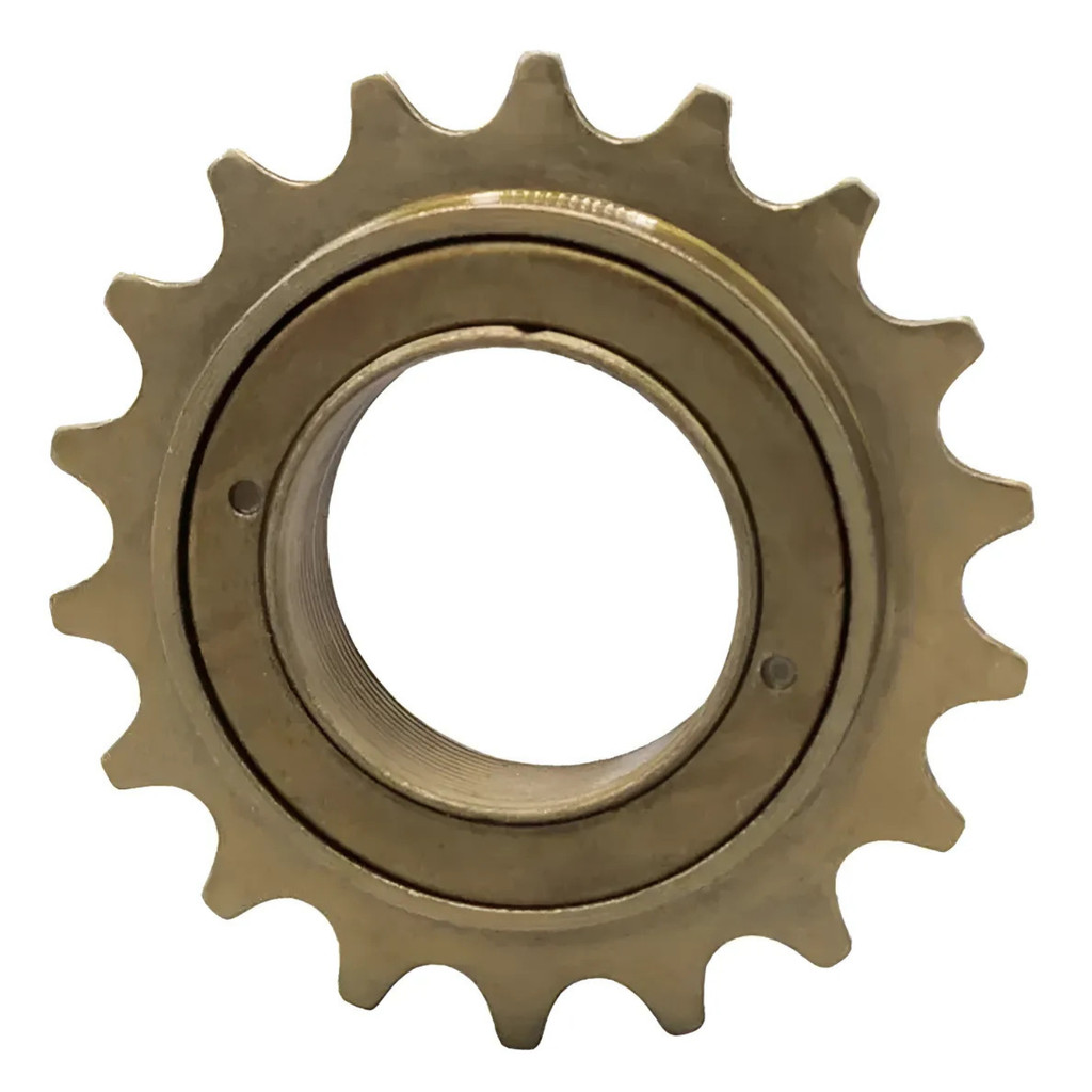 Catraca Roda Livre Paco Reforçada Dourada 18D 20D 22D Dentes Para Bike Aro 20 24 26 29 Rosca