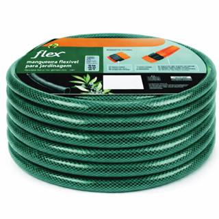 Mangueira Trançada Resistente e Flexível para Jardim - Verde 10m/15m/20m/30m/50 Metros em Oferta na Shopee