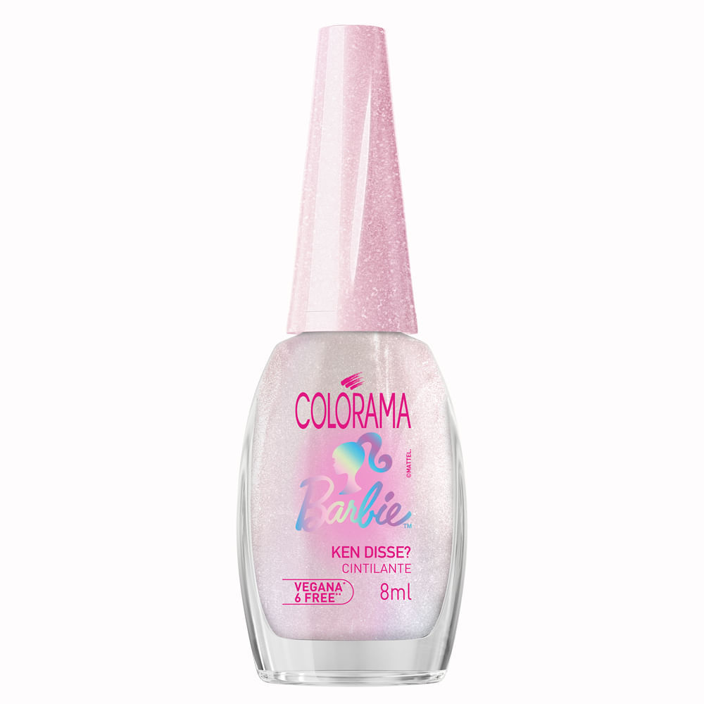 Esmalte Colorama Barbie Ken Disse? Cintilante 8ml em Oferta na Shopee