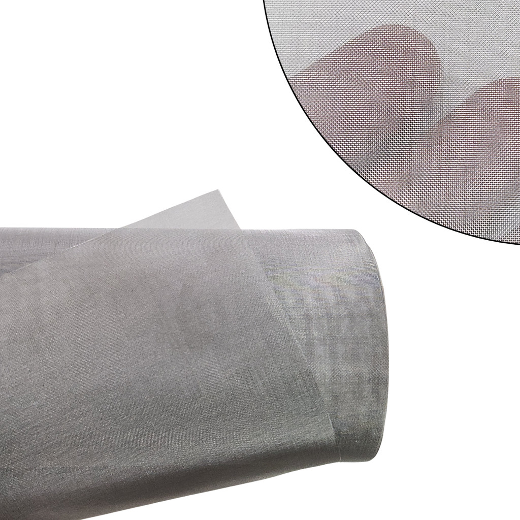 Tela Extrusora Aço Inox Reciclagem Malha 80 Altura 1,00m Abertura 0,20mm (200 micras)
