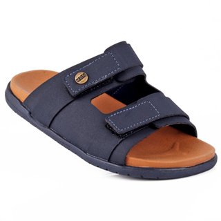 Sandália Chinelo  Infantil Klin Weekend Marinho com Fechamento em Velcro Duplo em Oferta na Shopee