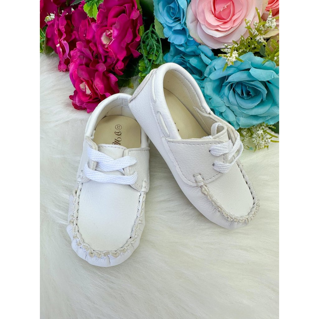 Calçado Mocassim D Milan Branco Modelo 2
