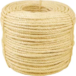 Corda sisal torcida 20,0mm 61,0kg 220 metros natural Vonder