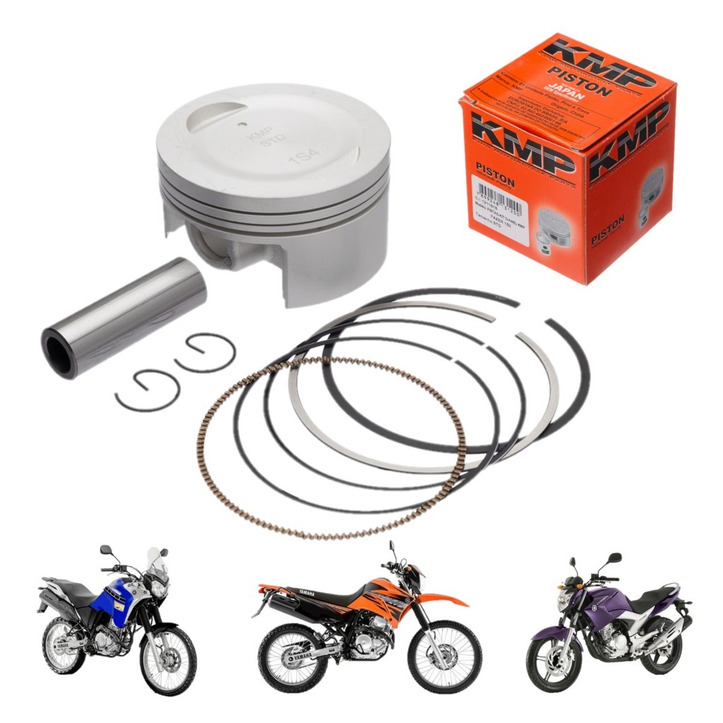 Kit Pistão Anéis Fazer Lander Tenere 250 Std 025 050 075 100 em Oferta na Shopee
