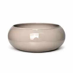 Vaso Vidro Redondo Baixo Nude Terrário Arranjo Décor Ikebana