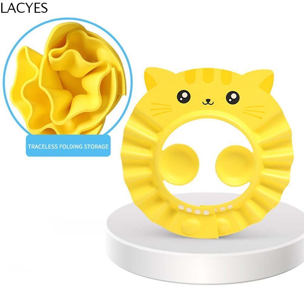 LACYES Touca De Banho Para Bebês , À Prova D'água , Macia , Proteção Os Ouvidos , Evita Água No Ouvido , Infantil , Chap