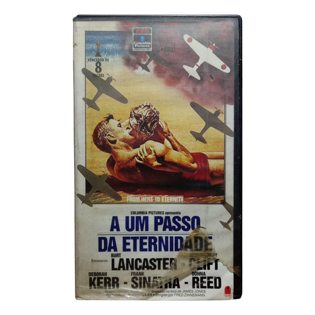 Vhs A Um Passo Da Eternidade - Burt Lancaster - Frank Sinatra