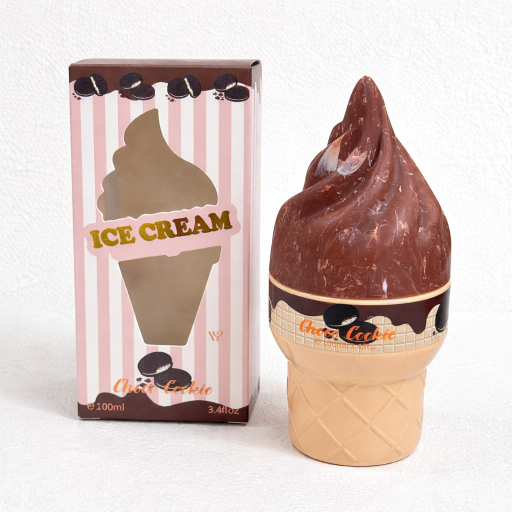 Perfume Sorvete Chocolate Delight | Fragrância Gourmet com Baunilha e Caramelo | Presente 100ml  -ep em Oferta na Shopee