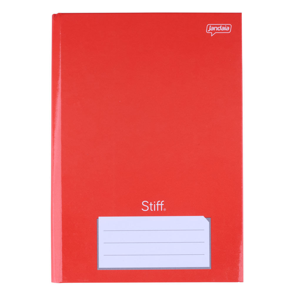 Caderno Jandaia Brochura Capa Dura 1/4 Vermelho96 Folhas em Oferta na Shopee