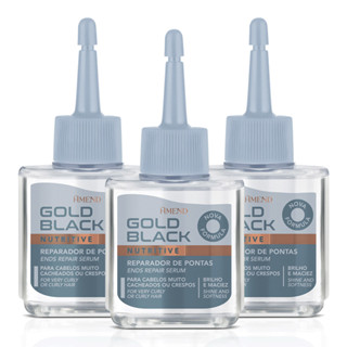 Reparador Amend Gold Black Nutritivo 30ml em Oferta na Shopee