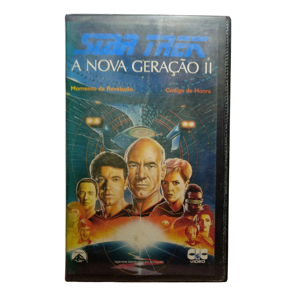 Vhs Star Trek A Nova Geração Vol 2 - Patrick Stewart