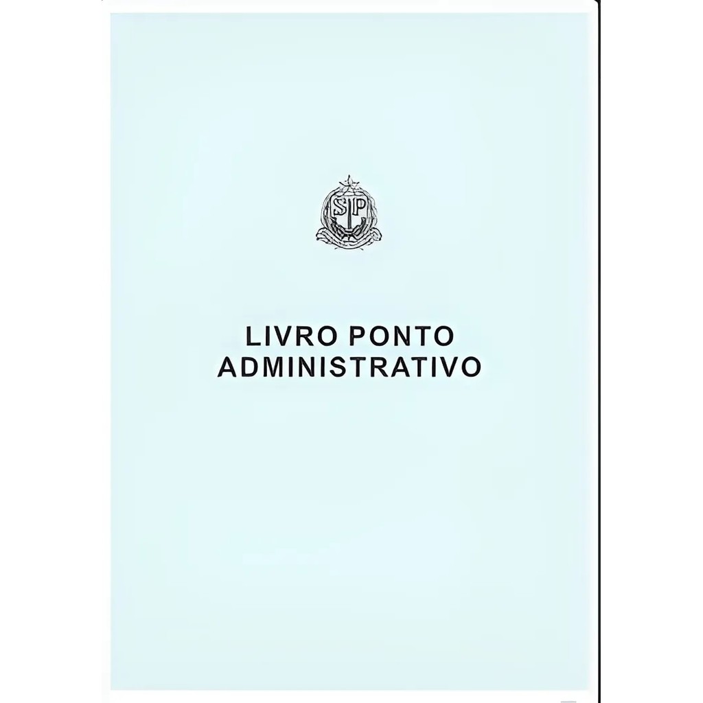 Livro De Ponto Administrativo 100 Fls Sp