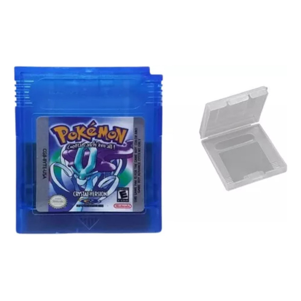 Jogo Pokémon Crystal - Gbc - Game Boy Color Gbc