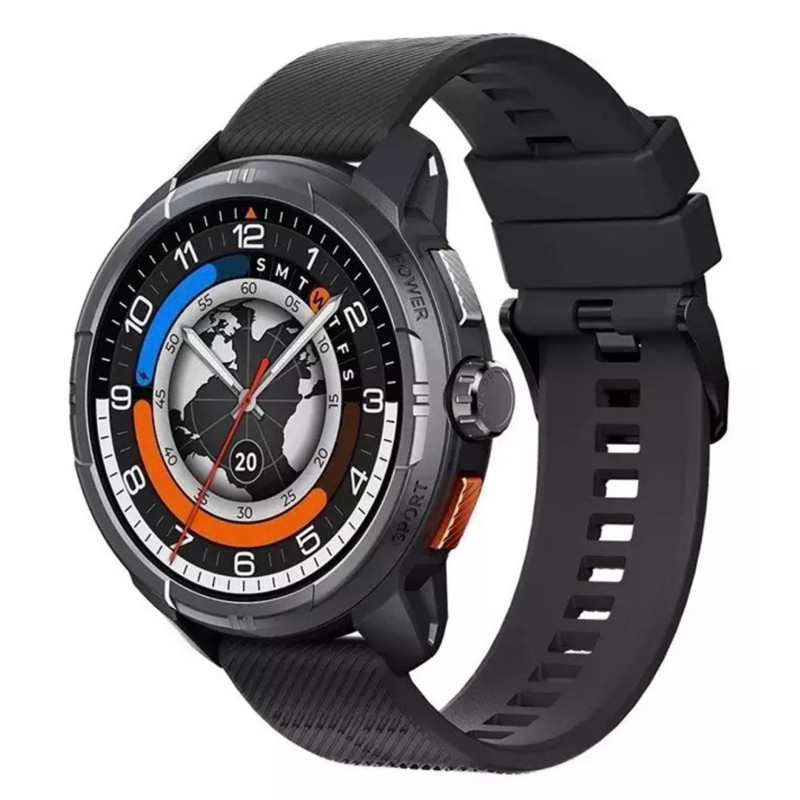 Smartwatch Haylou Solar Ultra Amoled GPS A Prova Dagua New
