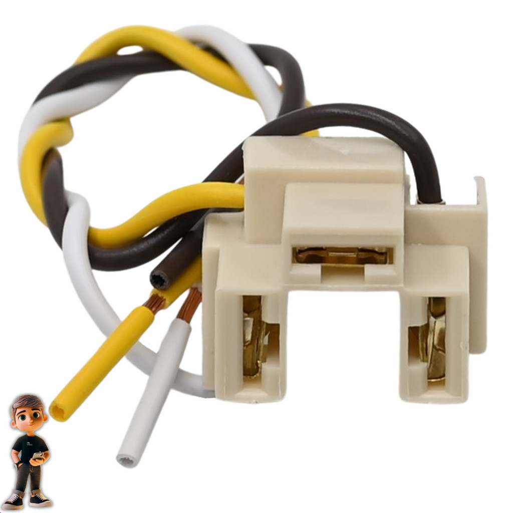 Conector Chicote Soquete Fio Plug Cab Lâmpada Do Farol H4 H5 — imagem 2 de 2