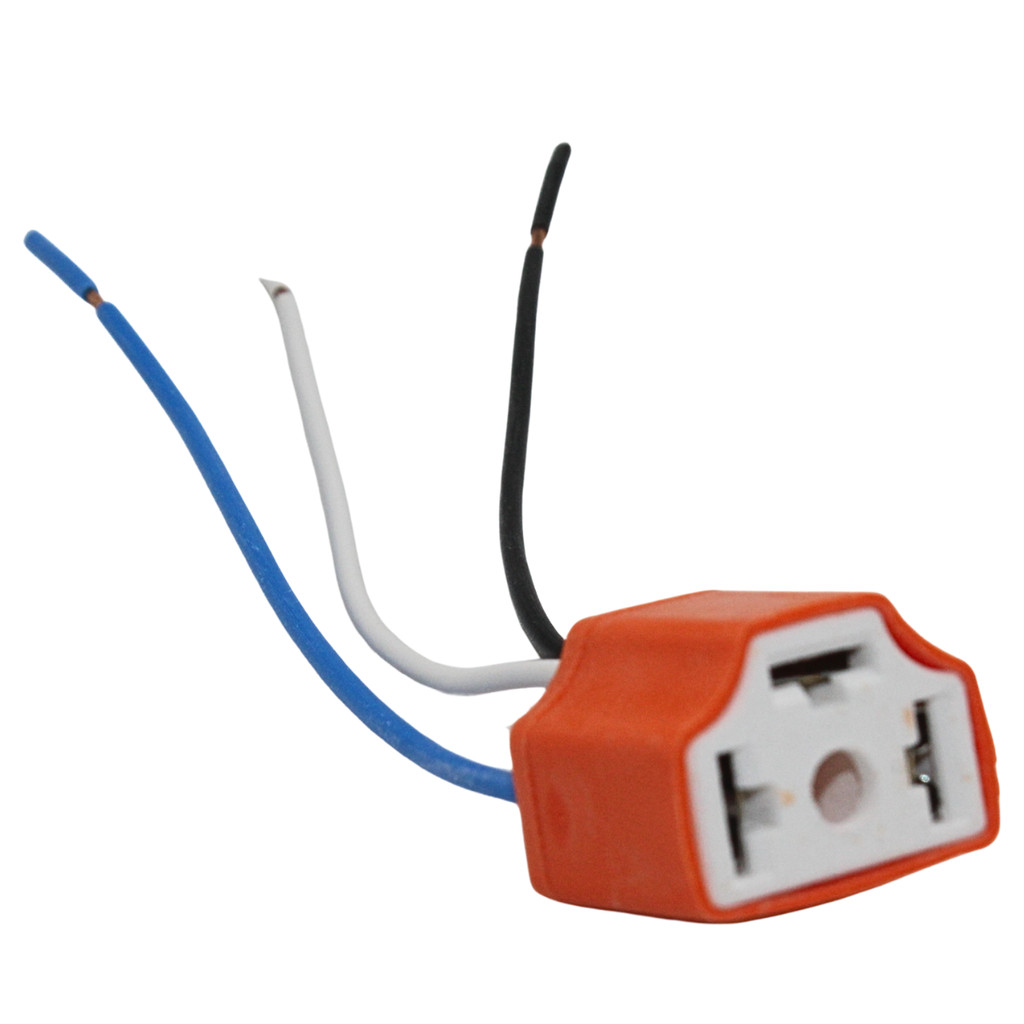 Chicote Soquete Lâmpada Ceramica Farol H4