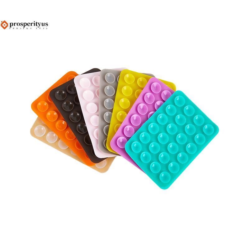 [PPTS] Almofada De Sucção De Silicone Para Fixação De Celular Ventosa Baed Adesivo Borracha [BR]