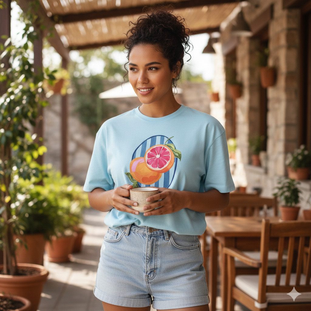Camiseta Algodão Camisa Blusa T-shirt Oversized Moda Estilosa Confortavel Estampada Envio Imediato