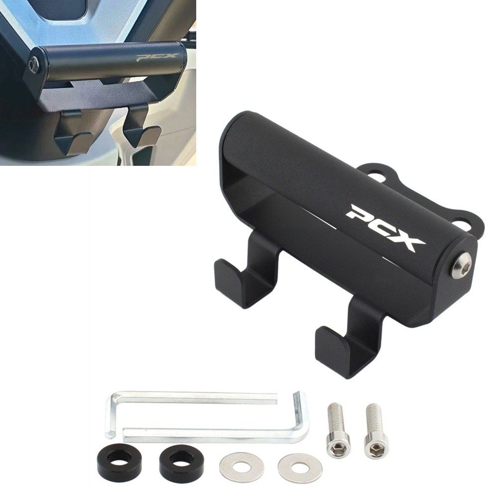 Para Honda PCX160 PCX 160 2025 2026 Acessórios Suporte De Navegação Do Telefone Alça Extensão Haste Capacete Gancho Saco