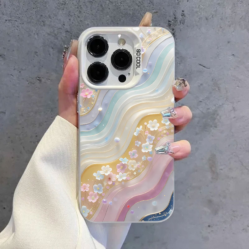 Flores 3D Anti-risco Capinha Capa Para Samsung Galaxy A23 A32 A34 A35 A36 A52 A54 A55 4G Normal Anti-Impacto em Oferta na Shopee