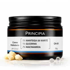 Creme Hidratante Facial Principia Ch-01 Karité Glicerina 50g