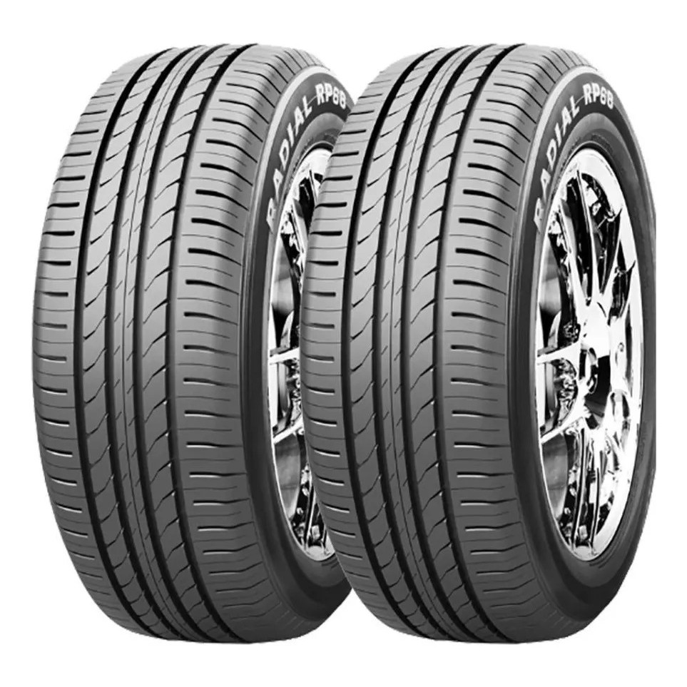 Kit 2 Pneus de Carro 205/70R15 Golden Crown RP68 96H Aro 15