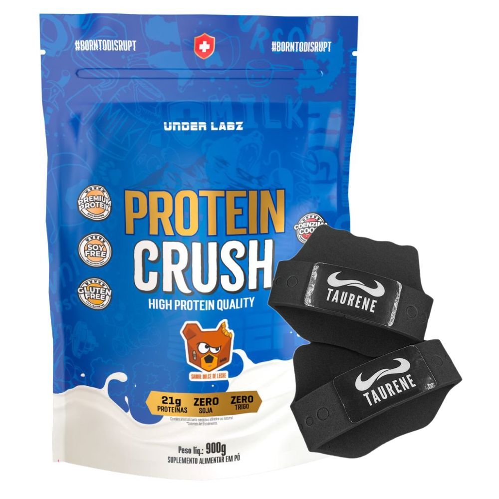 Whey Protein Crush Dulce de Leche 900g Luva - Under Labz