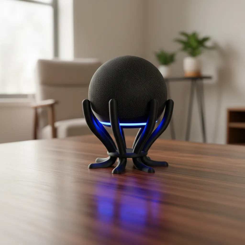 Suporte Echo Dot Alexa 4a E 5a Geração Base Polvo 3d