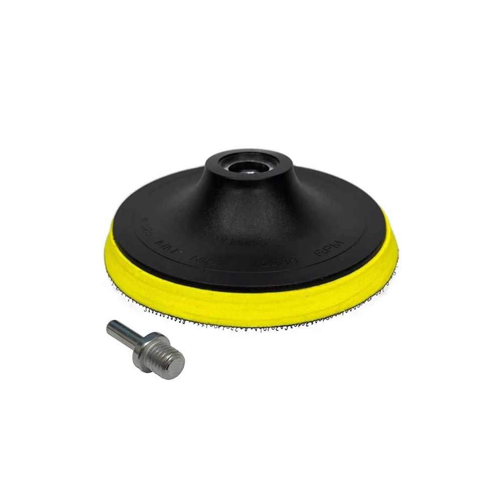 SUPORTE DISCO BORRACHA 4.1/2 POL P/ LIXADEIRA LIXA ADERENT M14 2870 FERTAK