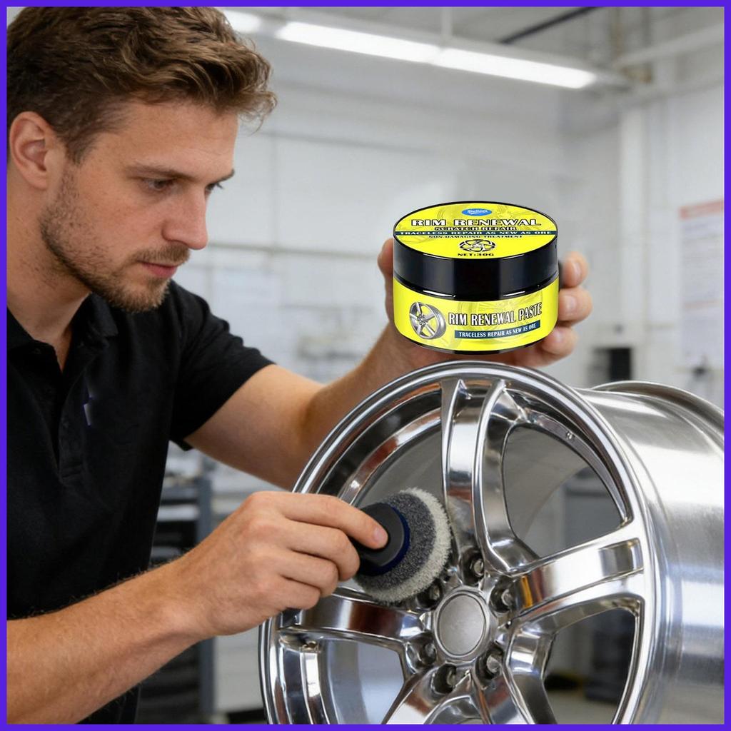 Pasta De Polimento De Aro De Alumínio , Restauração De Pneus De Carro Para Reparo De Arranhões Mecânica De Motoristas ph