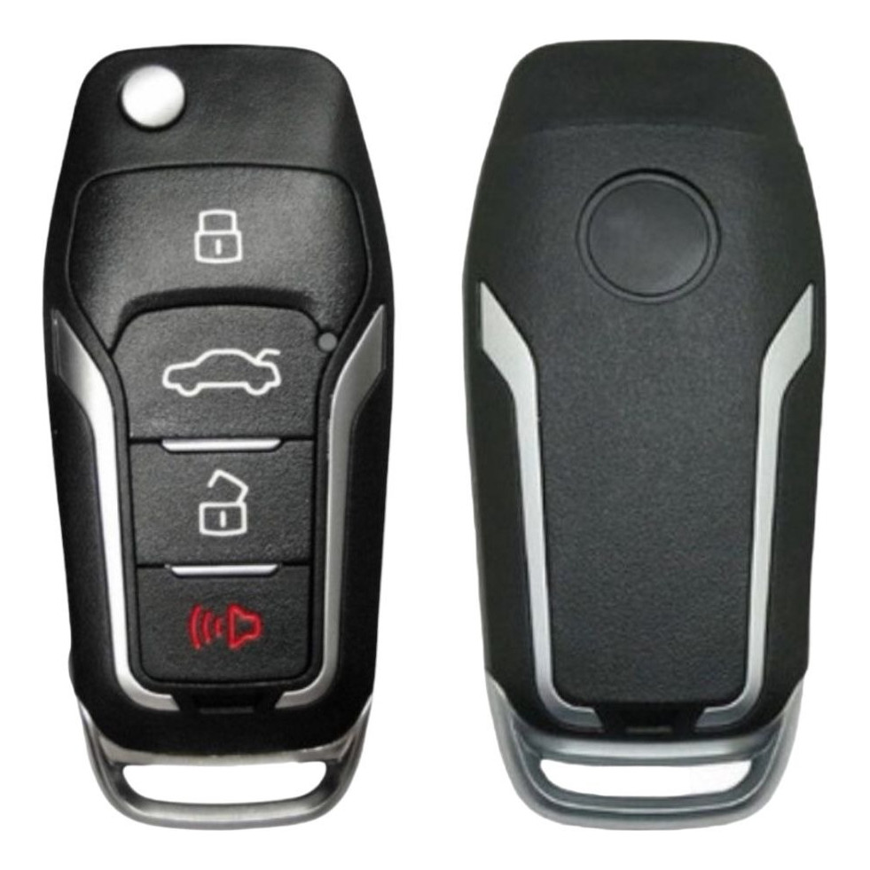 Chave Canivete Para Alarme Original Fiesta Ecosport Com Chip