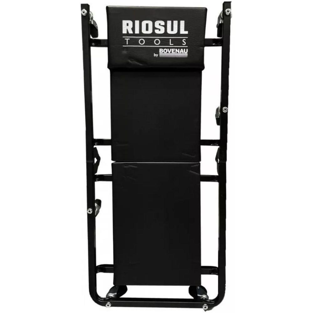 Carrinho Esteira Dobrável para Mecânico 100Kg Riosul Tools