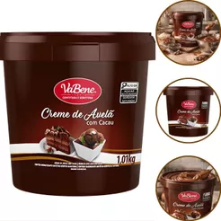CREME DE AVELA COM CACAU BALDE 3KG VABENE ALIMENTO FULL OFF (CHOCO)