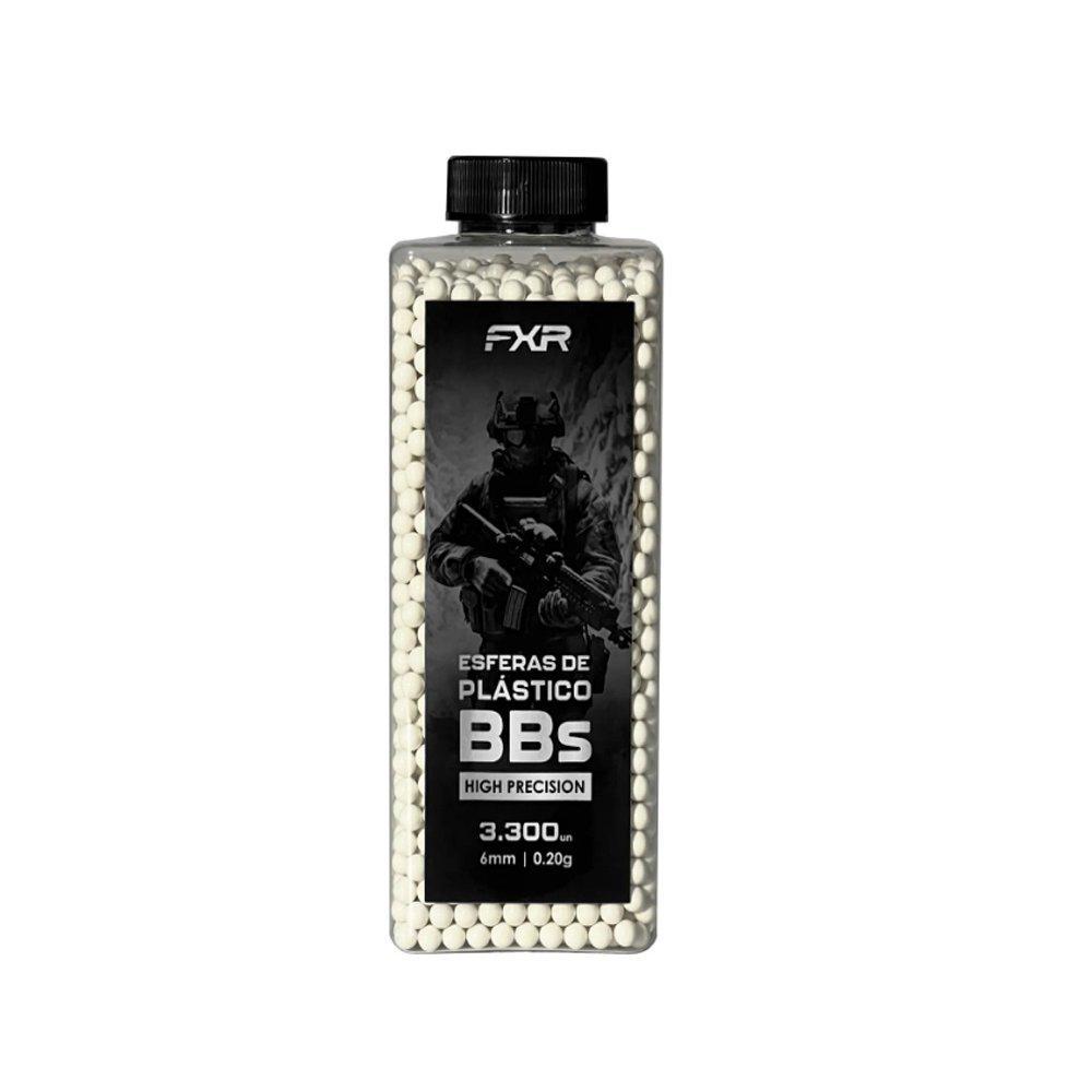 Esferas Airsoft BBs Premium 6mm High Precision 0.20g 3300un