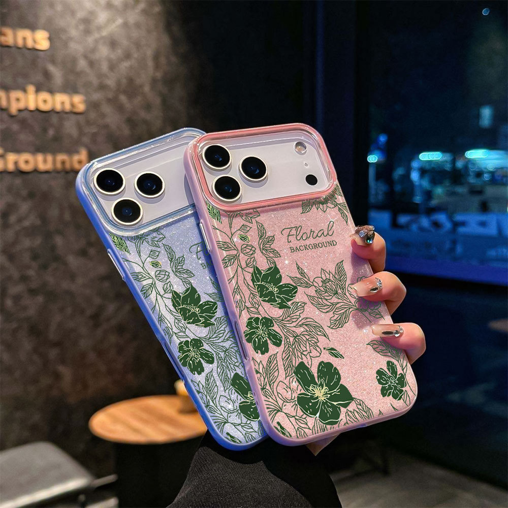 Capa Botânica Vintage Capinha Para Samsung A03 05 A06 A07 A12 A13 A14 A15 A16 A17 A20 A23 A32 A34 A36 A50 A51 Silicone