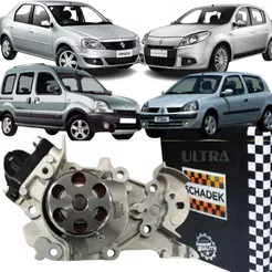 Bomba Água Renault Clio / Logan / Sandero / Kangoo / Twingo 1.0 16v 2011… (Schadek 90002448 20.349)
