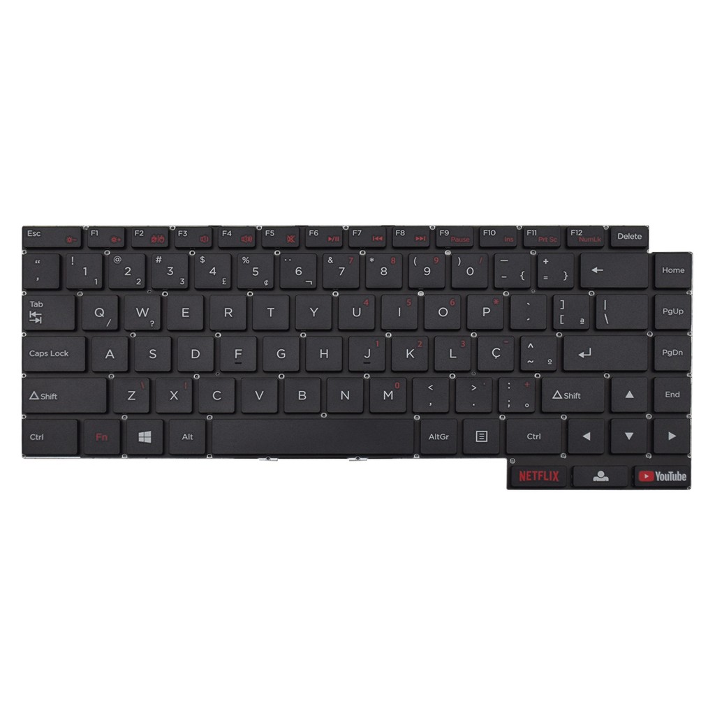 Teclado para Notebook Positivo Motion Plus Q464B
