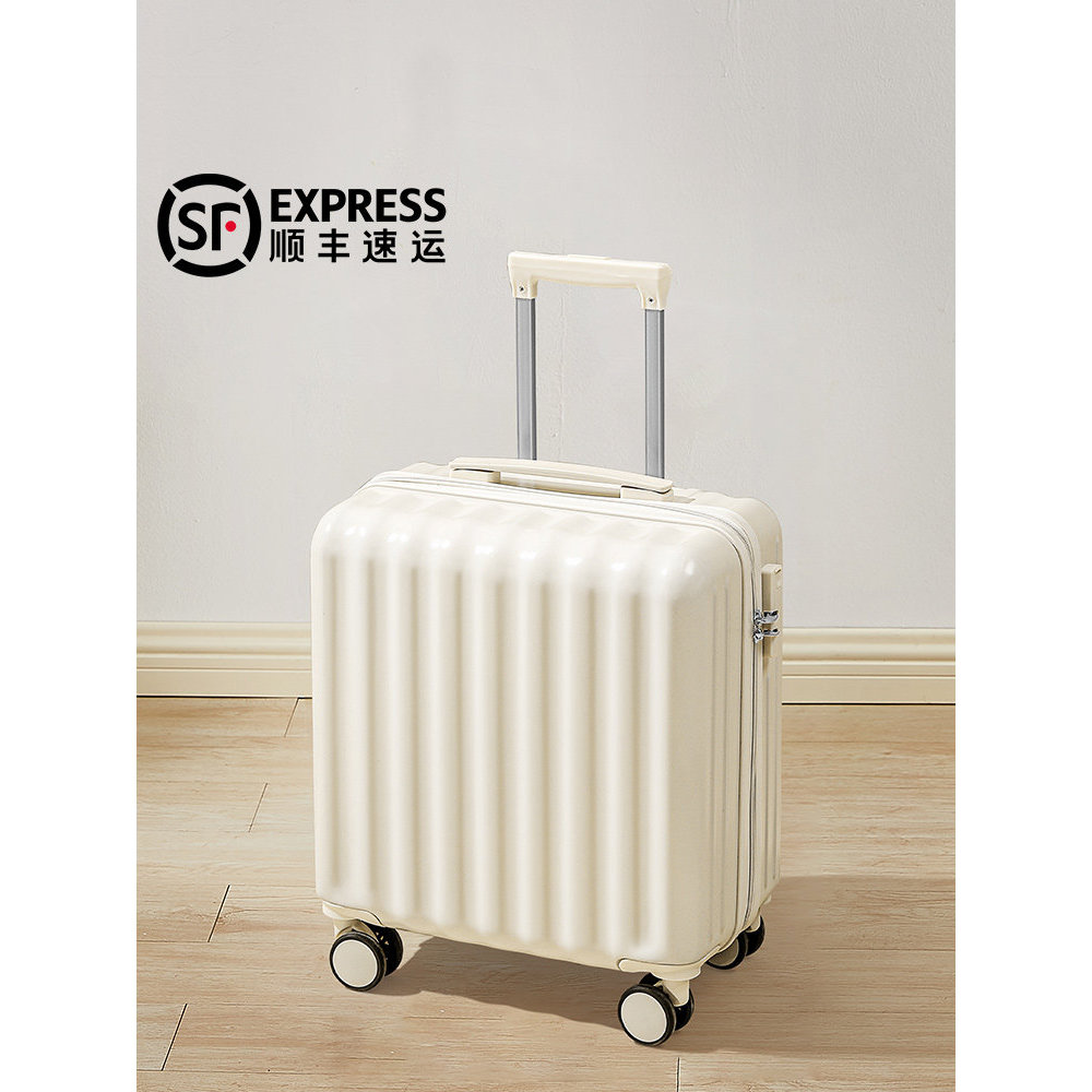 60cm bagagem feminina pequena leve 67cm embarque Ultra leve pequeno carrinho de viagem senha bagagem de couro masculino